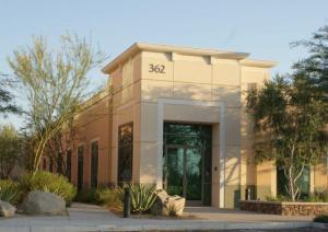 An image of the office building outside view